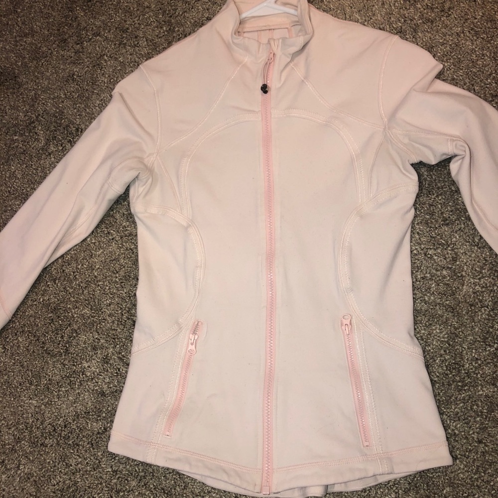 COPY - Define light pink lululemon jacket